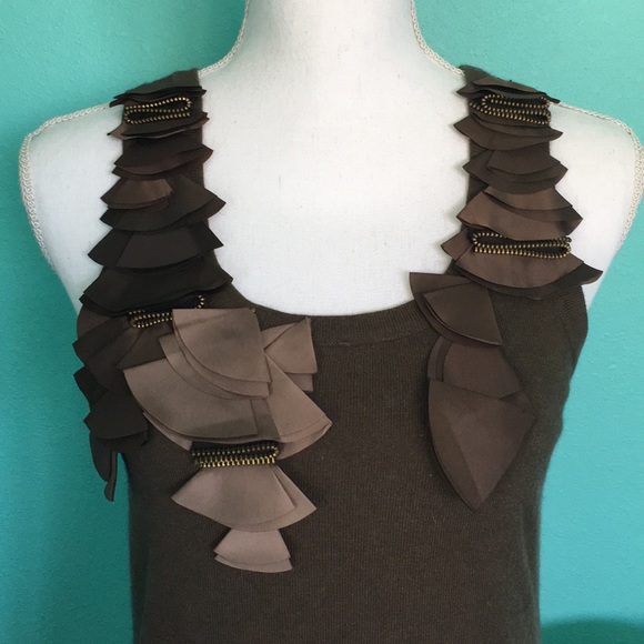 Banana Republic Brown Knitted Dress - Picture 2 of 5